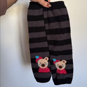 Cute Teddy Bear Leg Warmers